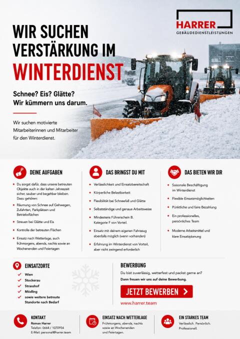 Fahrer/in Winterdienst