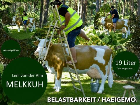 Melkkuh, Kuh lebensgroß HAEIGEMO® Limited 3D Collection