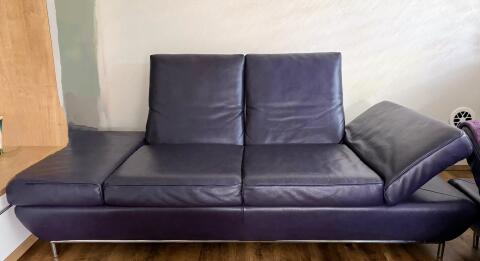 Leder-Couch von Koinor