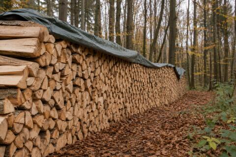 Regionales Buche-Brennholz, Lieferung möglich