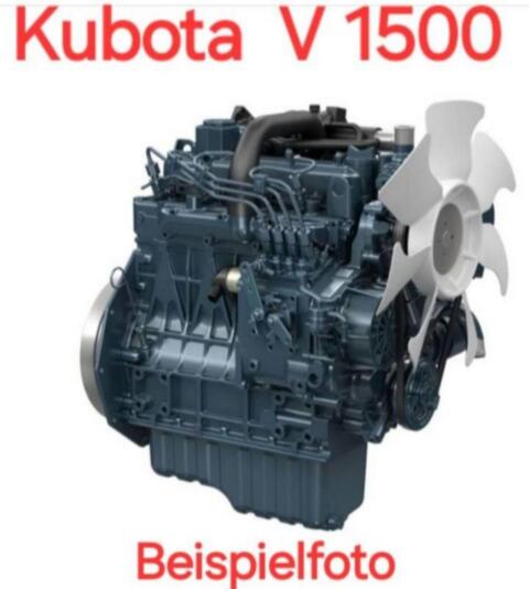 Kubota V1500 Dieselmotor, 4-Zylinder, passend für Rasant