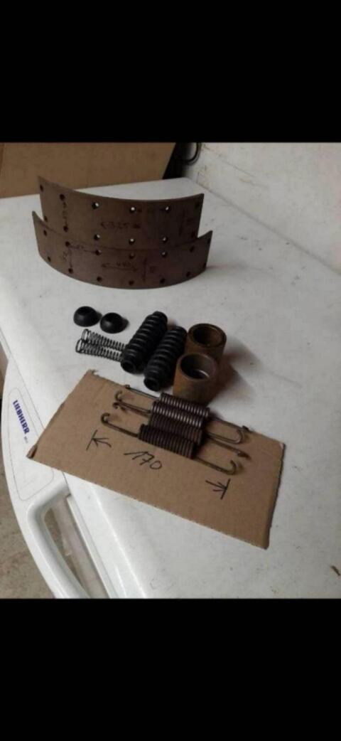 Restteile Bremse Zettelmeyer Baumaschine
