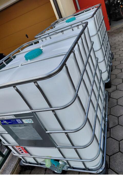 IBC-Wassercontainer neu 1.000 l (Zustellung möglich)