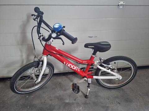 Kinderfahrrad Woom 3 rot