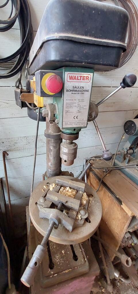Säulenbohrmaschine Walter SB-16ND