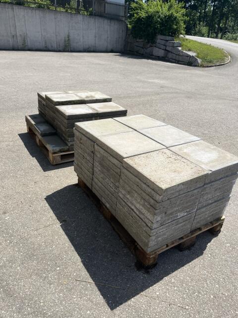 Betonplatten, Gehwegplatten