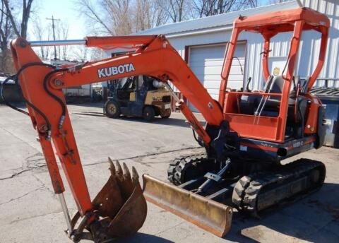 Minibagger Kubota KX61-2 (Bj. 1998) mit Löffel