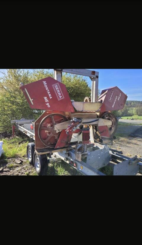 Lohnschnitt, mobiles Sägewerk