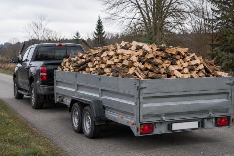 Regionales Buche-Brennholz, Lieferung möglich