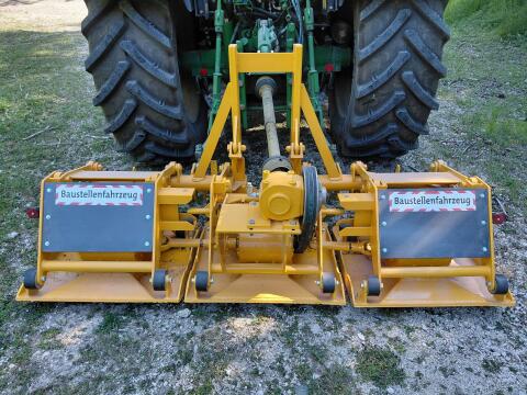 Plattenverdichter, Zapfwellenverdichter Rüttelplatte Traktor