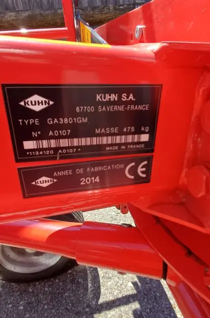 Kuhn Schwader GA 3801GM