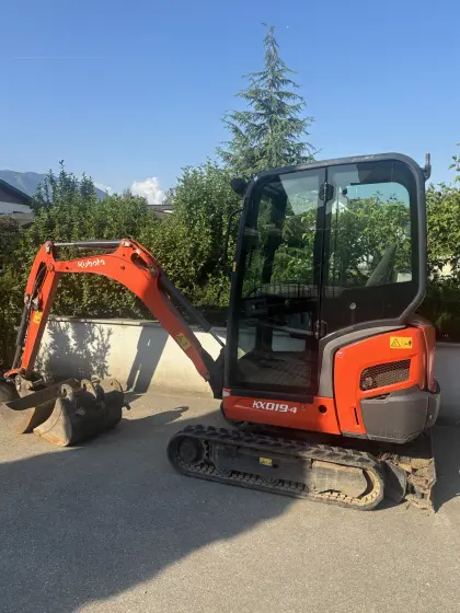 Kubota KX019-4, Minibagger