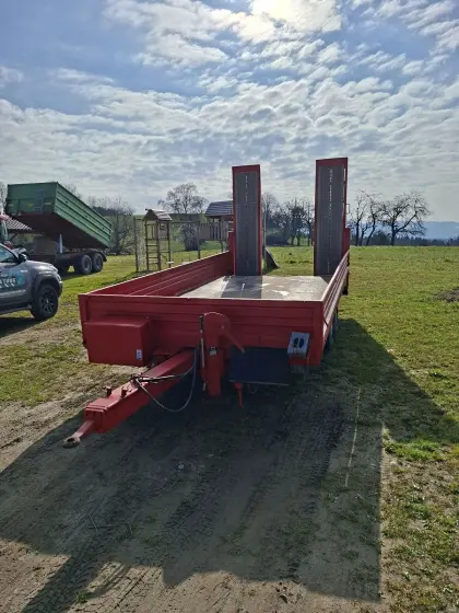 Tieflader Tandem 11 t, 80 km/h, Top-Zustand