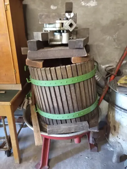 Mosterei, Obstpresse, Obstmühle, Chemo Zuber