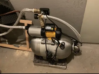 Hauswasserwerk Espa Aspri 15-5 mit 50 l Edelstahlkessel