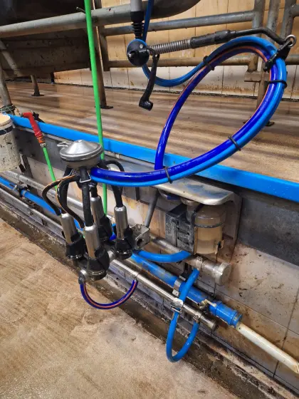 Autotandem 2x2 Alfa Laval Melkstand