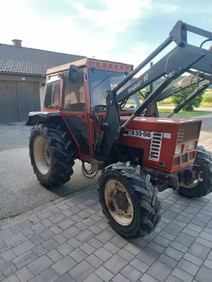 Fiat 55-66 DT mit Frontlader