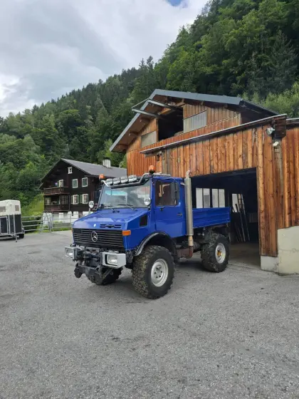 Mercedes Unimog 1200 mit 1.600er Motor