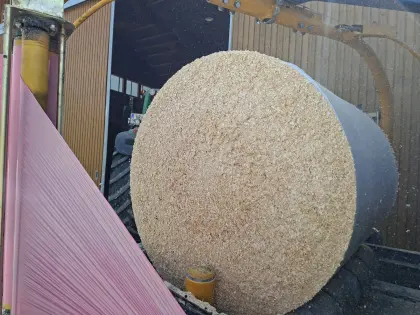 Sägespäne und Hobelspäne in Ballen, Einstreu