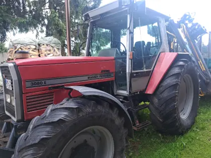 Massey Ferguson 3080E, Traktor, Schlepper, Allrad, Forst, Export