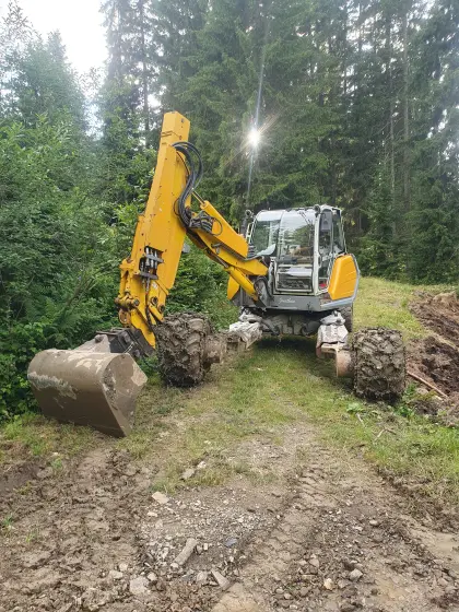 Verkaufe Menzi Muck A91F Mobil