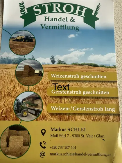 Stroh-Ernte 2026 ab 10. Juli