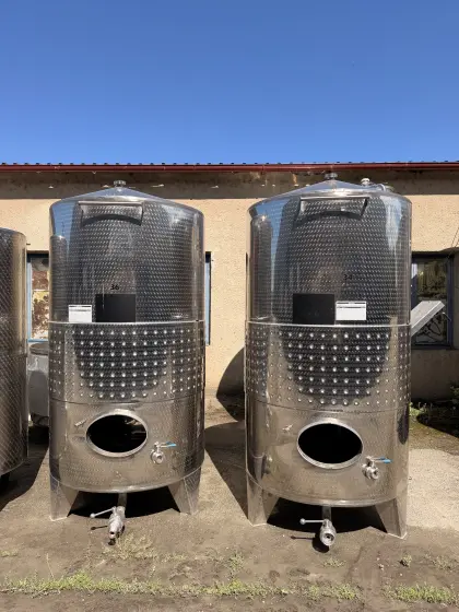 Edelstahltank geschlossen 3.000 l mit Kühlung