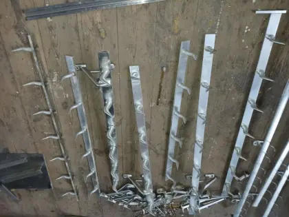 Fleischhaken, große Haken, Stk. € 80,-