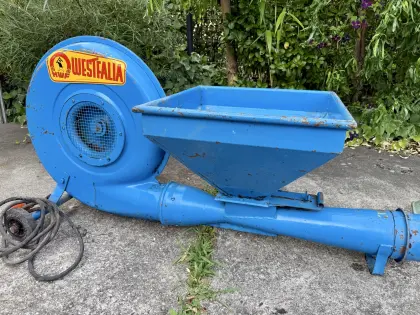 Korngebläse von Westfalia mit viel Zubehör