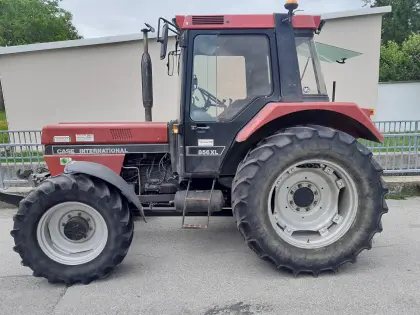 Case IH 856XL, IHC 856 XLA, 40 km/h, 1+2 l DL, Hauer FH, 856XLA