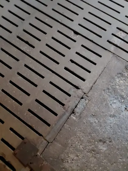 Betonspalten für Schweine