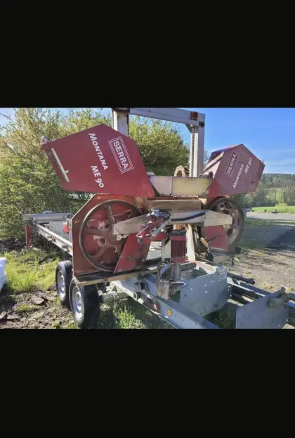 Lohnschnitt, mobiles Sägewerk