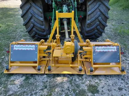 Plattenverdichter, Zapfwellenverdichter Rüttelplatte Traktor