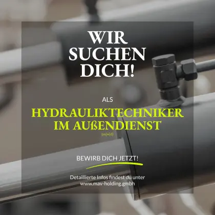 Hydrauliktechniker im Außendienst