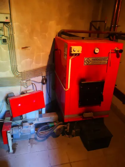 Hackschnitzelheizung 55 kW Hargassner