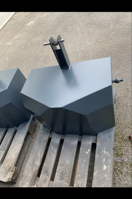 Frontgewicht mit Stahlmantel 500 kg/600 kg