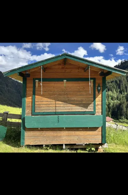 Verkaufshütte, Gartenhütte