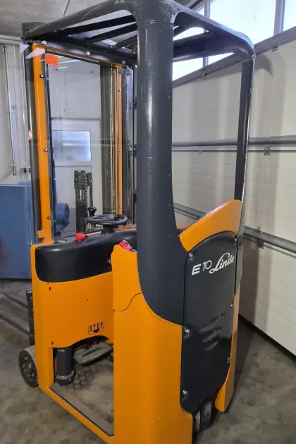 Linde E10 Elektrostapler, kompakt, wendig