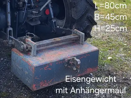Heckgewicht Metall