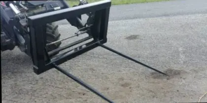Ballentransportgabel mit 2 Zinken