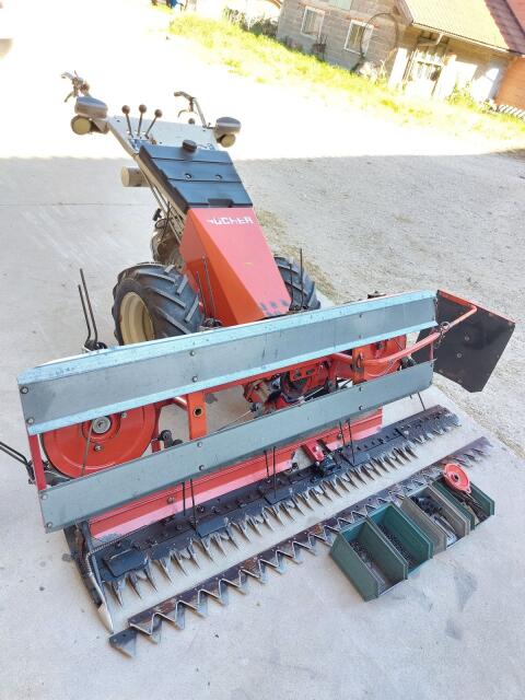 Eingrasmäher Bucher 550