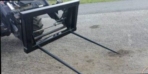 Ballentransportgabel mit 2 Zinken