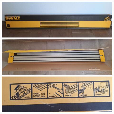 DeWalt Führungsschiene DWS5022, 1.500 mm, neu