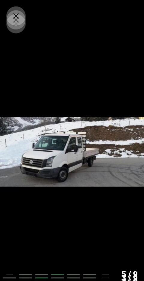 VW Crafter Doppelkabine Pritsche