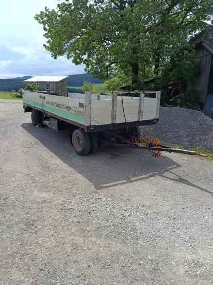 Tieflader, Ballenwagen
