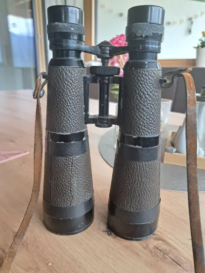 Hensoldt Wetzlar Dialyt 7x56, D.R.P., Vintage-Fernglas
