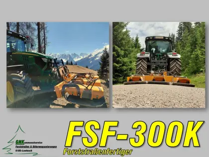 Wegsanierung Forststraßenfertiger FSF-300K Tirol