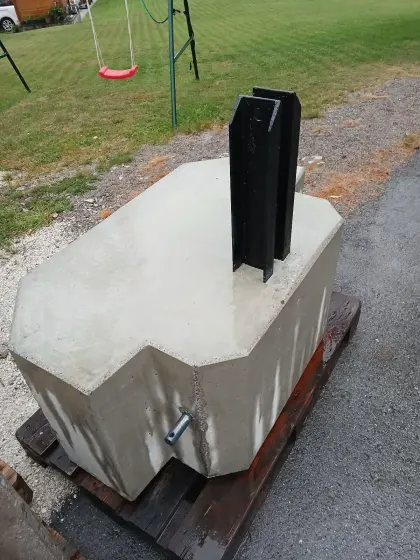 Front- und Heckgewicht 900 kg Traktorgewicht