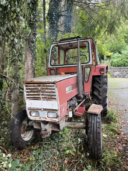 Traktor Steyr 650, Bj. 1974, Mähwerk, Heckmulde, 4 t Seilwinde etc. Steyr 650