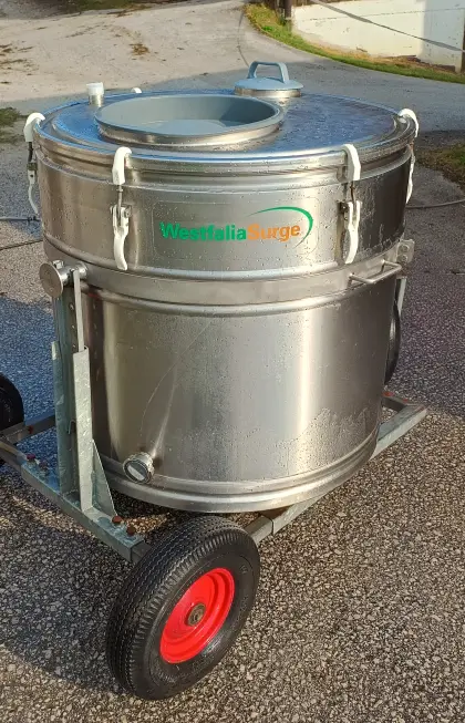 Milchtank Westfalia Typ 450